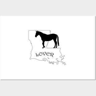 Louisiana Horse Lover Gifts Posters and Art